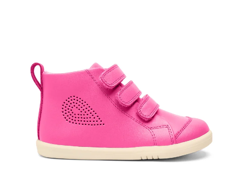 Bobux Hi court boots | I-Walk | Fuchsia