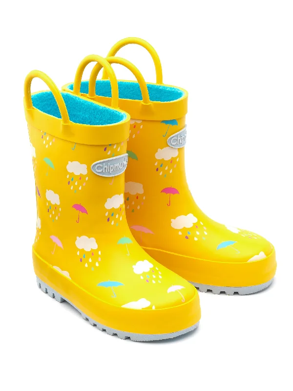 Chipmunk Wellies | Rain | Yellow