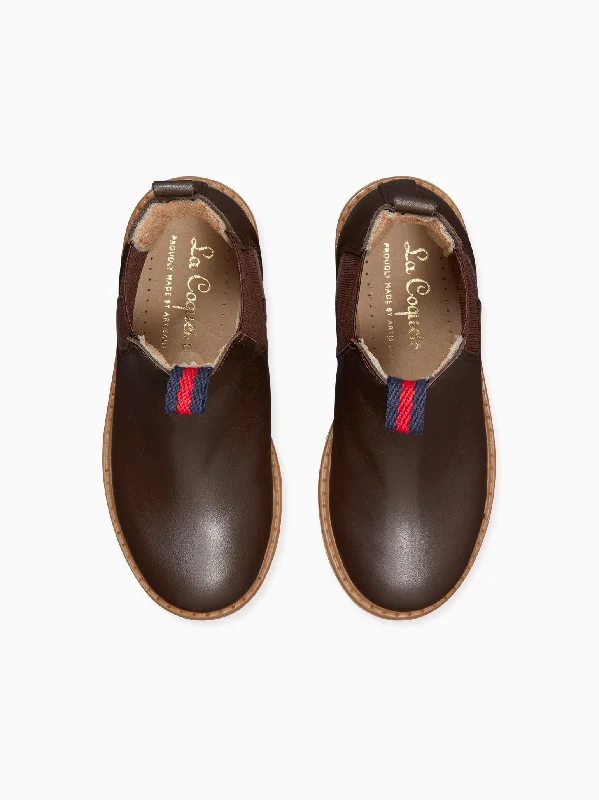 Chocolate Brown Chelsea Boot