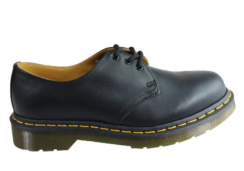 Dr Martens 1461 Classic Black Nappa Lace Up Comfortable Unisex Shoes