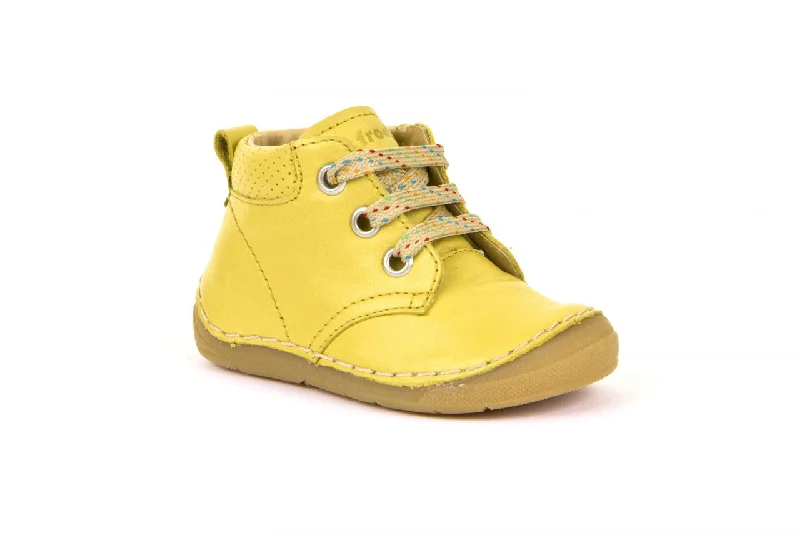 Froddo Ankle Boots | Paix Lace Up | Bright Yellow