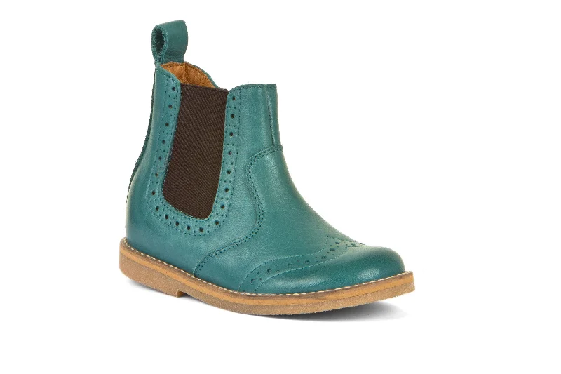 Froddo Chelsea Boots | Chelys Brogue | Petrol Blue