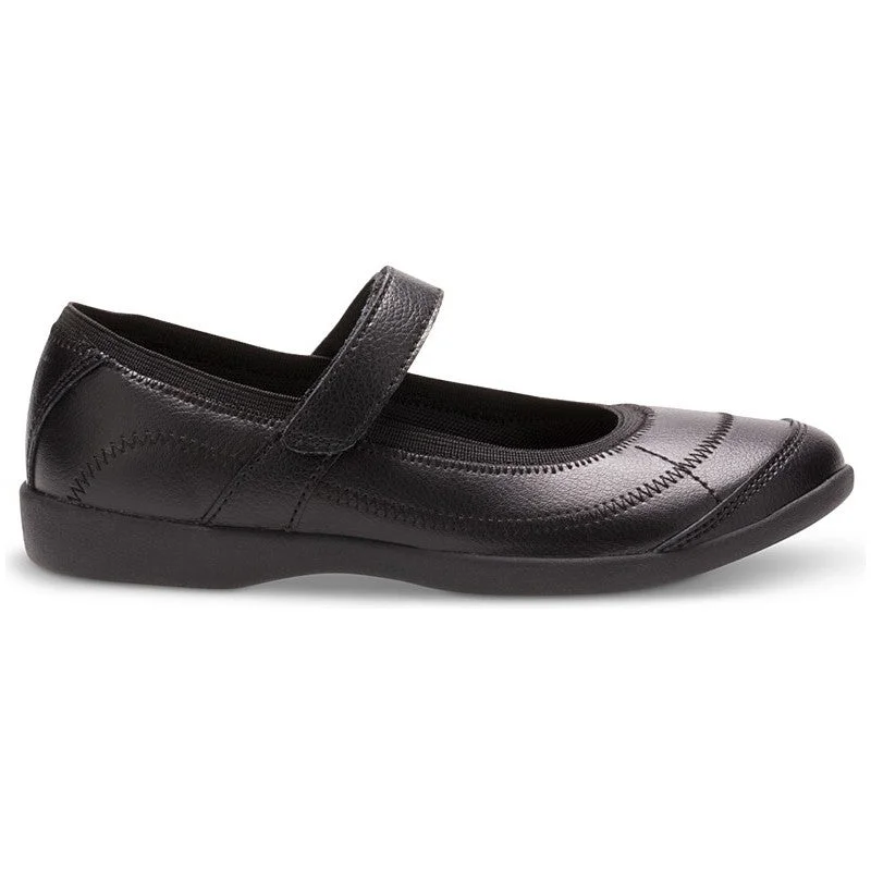 Hush Puppies Black Reese Toddler/Children's Mary Jane