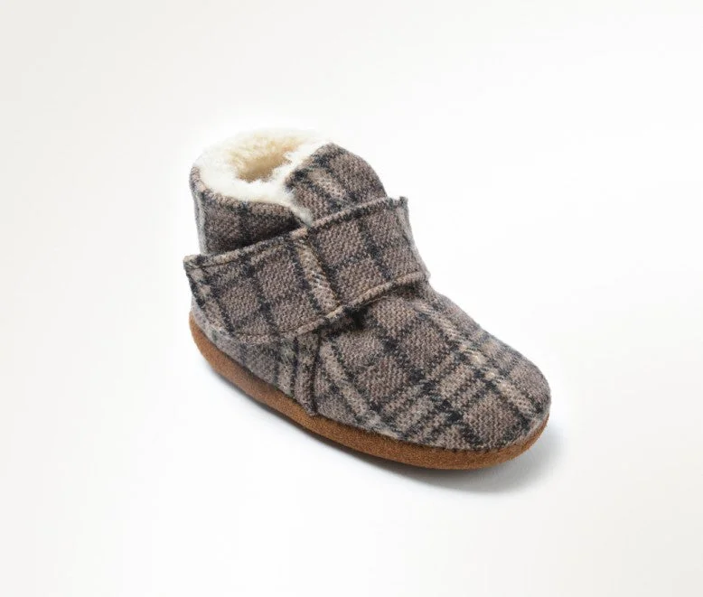 Infants' Sawyer Bootie - Brown Plaid