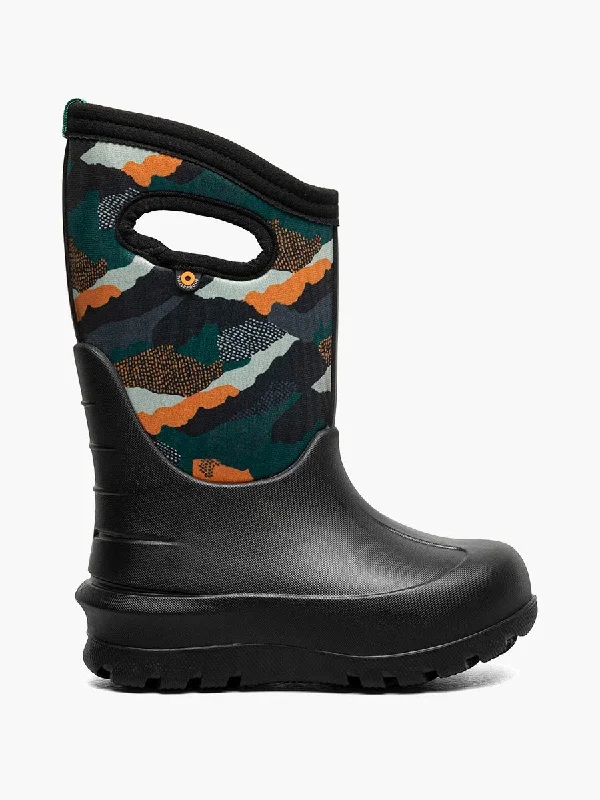 Neo-Classic Kid's Landscape Boot - Black Multi