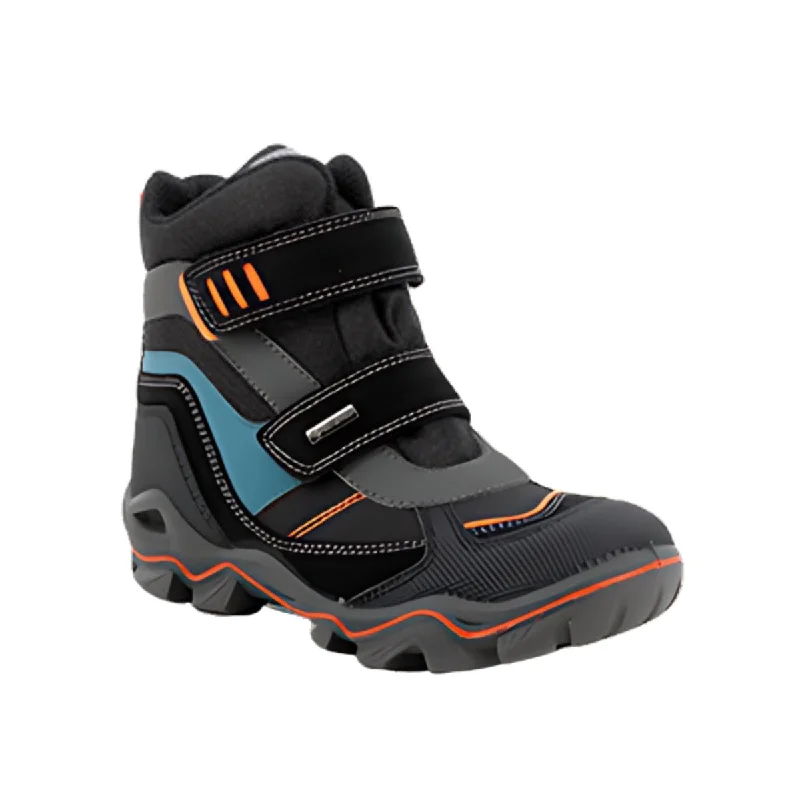 Primigi Boy's (Sizes 29-30) 6894600 Black/Orange/Blue Gore-Tex Boot