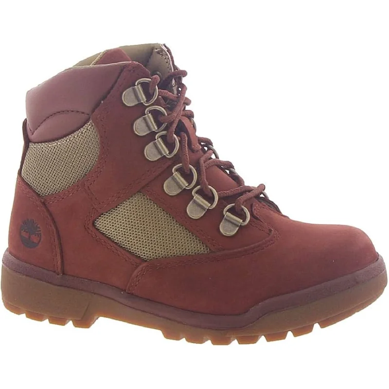 Timberland 6 Inch Field Boot Rust Nubuck  TB-0A242G-V17 Pre-School