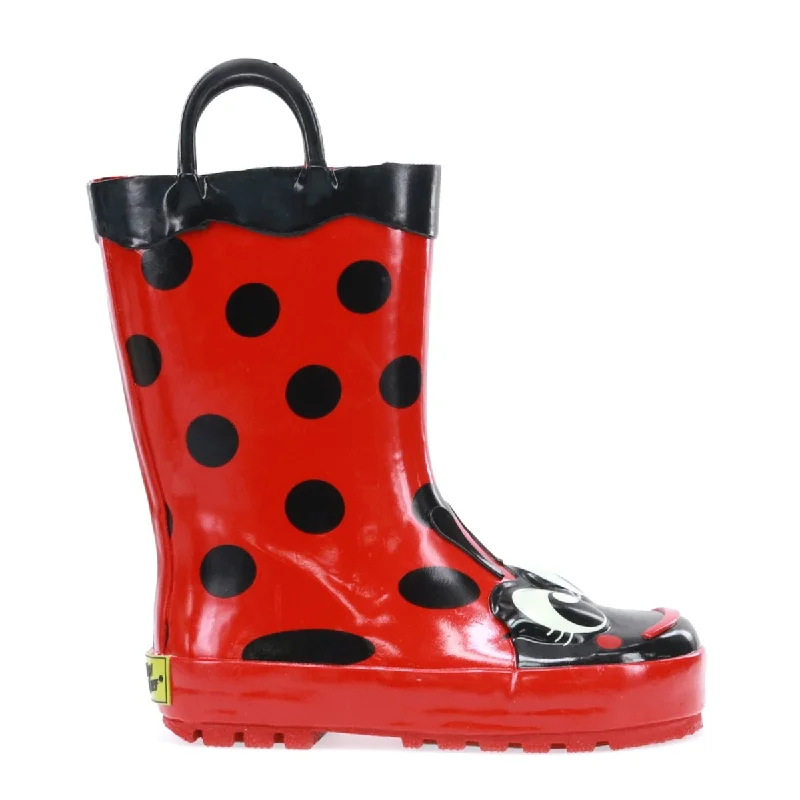 Western Chief Kid's LadyBug Rainboot