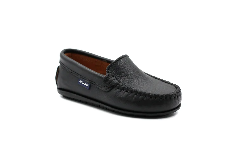 Atlanta Black Smooth Loafer