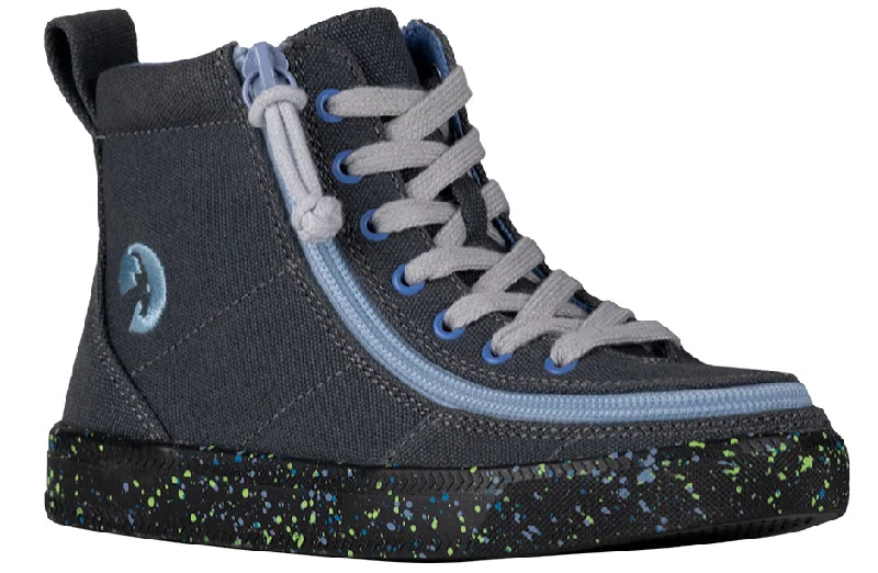 Billy Charcoal/Blue Speckle BILLY Classic Lace High Tops